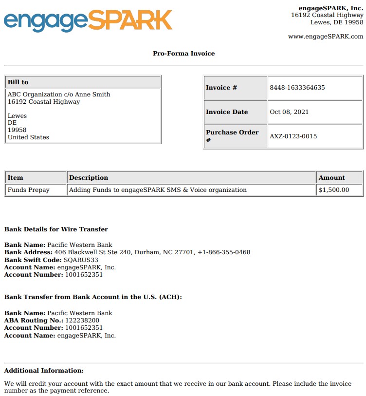 engageSPARK_proforma_invoice