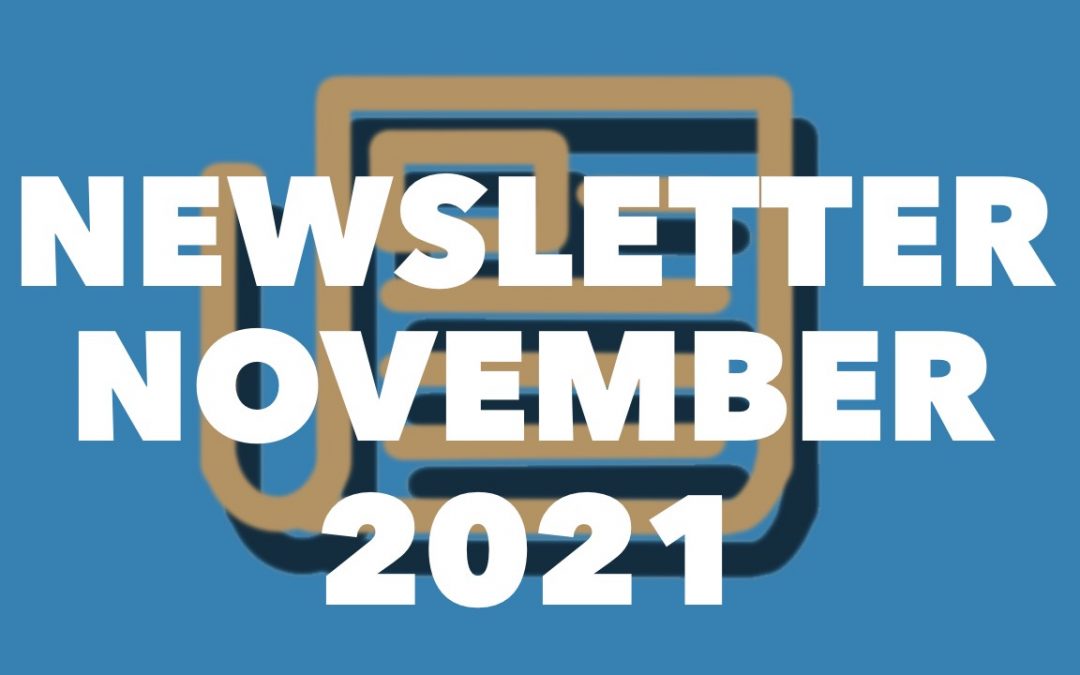 November 2021 Newsletter: Live phone calls,15% Bonus Credit, and more!